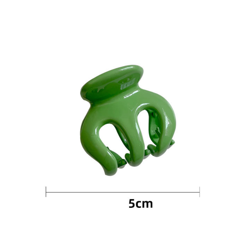 Simple Series Daily Solid Color Plastic Hair Claws h5 Picture4