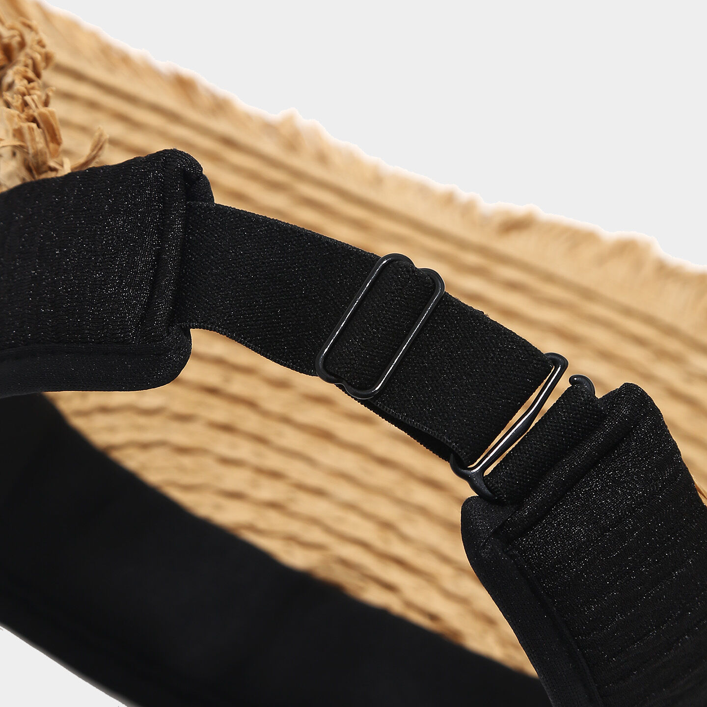 Simple Series Daily Solid Color Woven Raffia Straw Hats h5Picture4