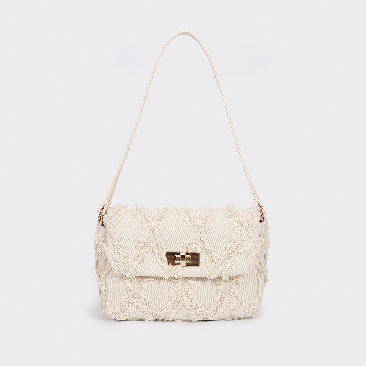 Casual Style Quilted Stitching Patchwork Tassel Solid Color Mixed Color Geometric Shape Polyester Women's Square Bag 2