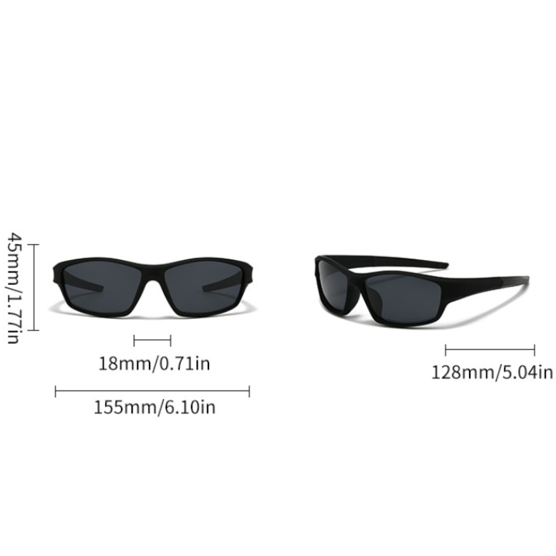 Simple Series Sports Stripe Mixed Color Unisex Sports / Protective Glasses h5 Picture2