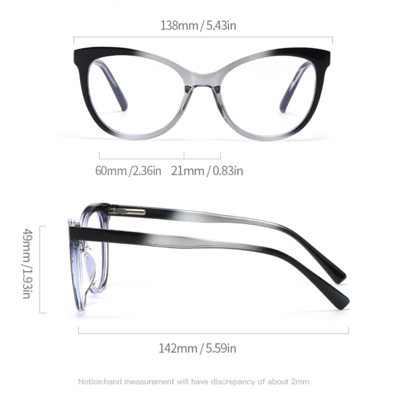 Simple Series Daily Gradient Color Women's Optical Glasses h5Picture2