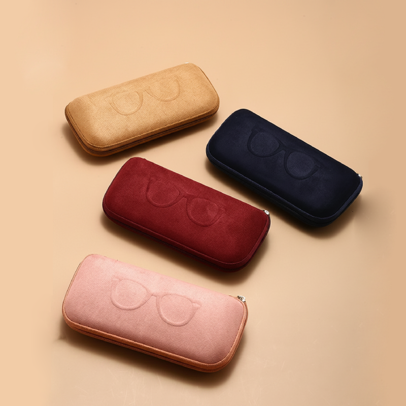 Simple Series Daily Solid Color Eva Sunglasses Storage Box