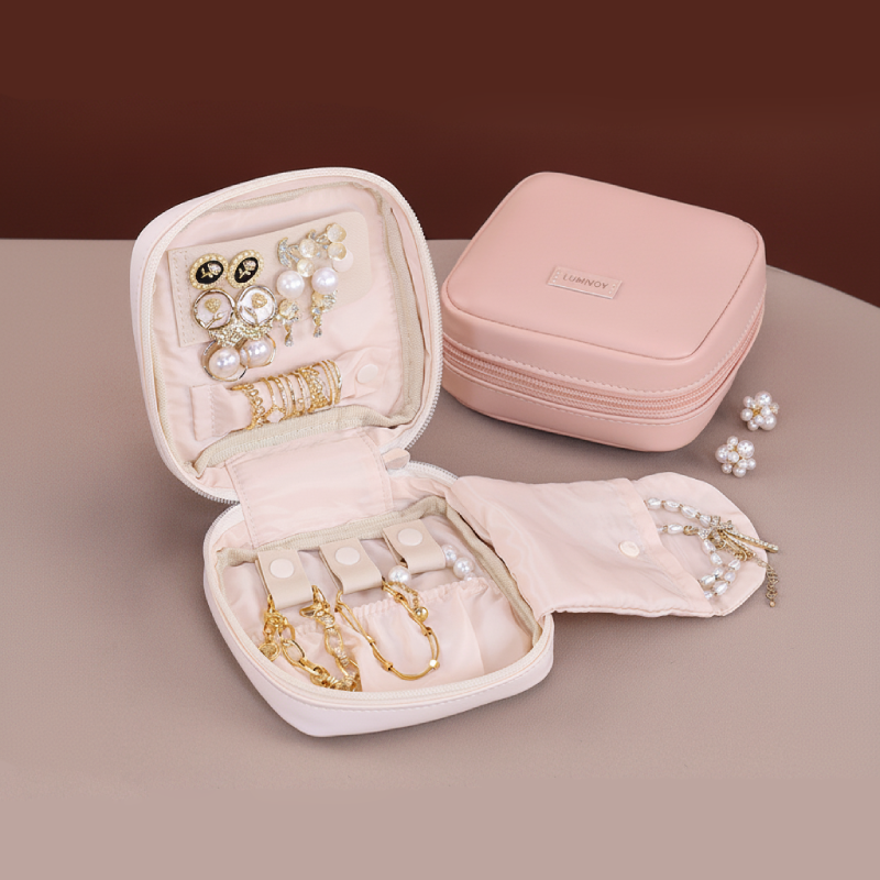 Simple Series Daily Letter Solid Color Pu Makeup Bags 2