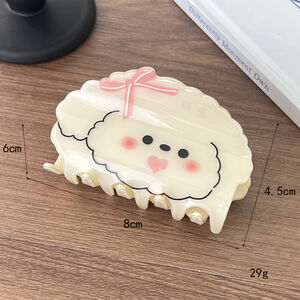 Simple Series Cute Irregular Shape Animal Cartoon Acetate Hair Claws h5