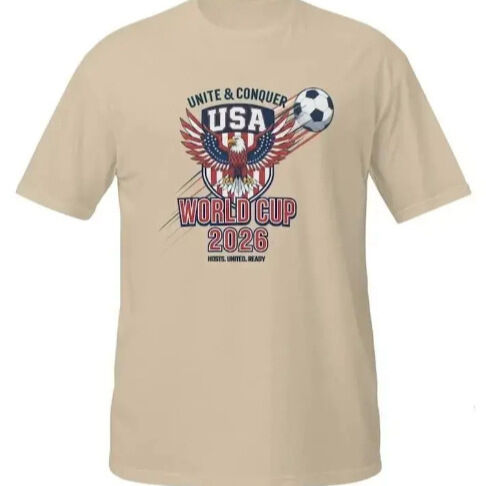 World Cup 2026 FIFA WC2026 Tshirt USA Patriot Soccer T-shirt