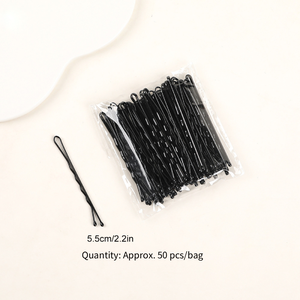 Simple Series Daily Solid Color Metal Hair Clips h5