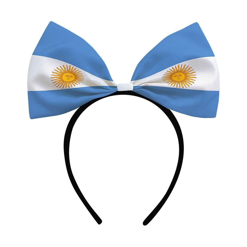 World Cup Football Headband with Bows 2