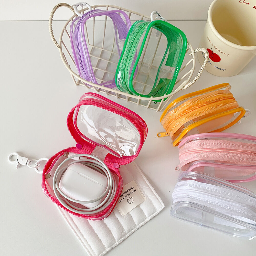 Simple Series Dagelijkse Effen Kleur PVC Make-uptassen 2