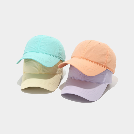 Simple Series Daily Solid Color Fast-drying Fabric Baseball Cap