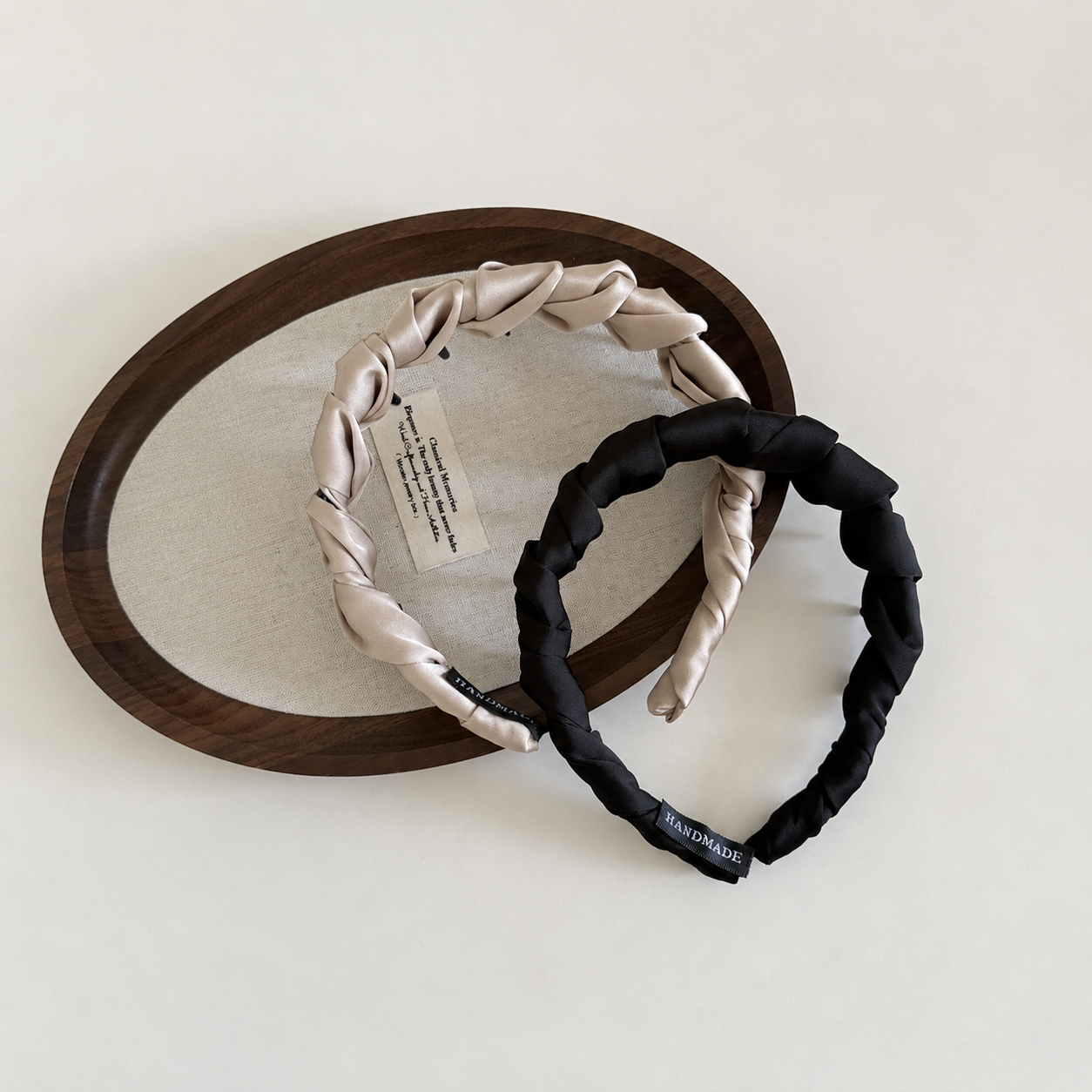 Simple Series Daily Solid Color Twist Fabric Hair Bands 2