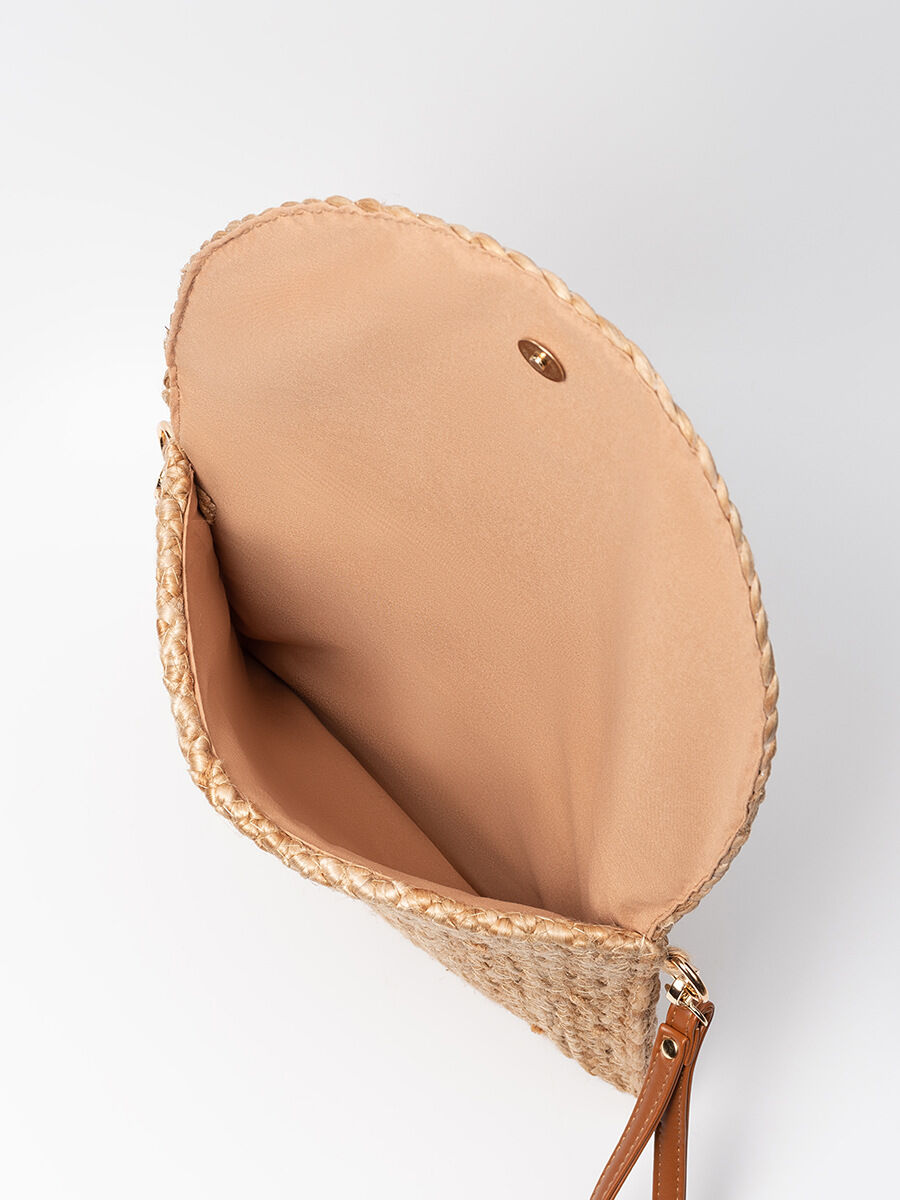 Vacation Style Tassel Woven Tassel Mixed Color Woven Linen Women's Square Bag h5Picture7