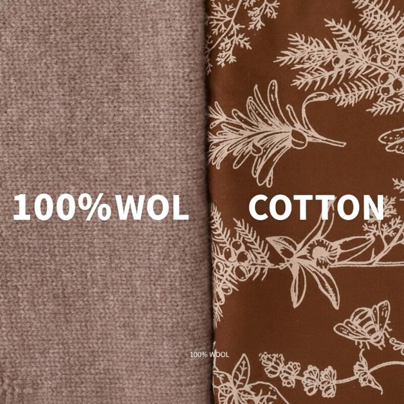 Ethnic Series Bohemian Tassel Mixed Color Paisley Pattern Wool Women's Winter Scarves h5Picture3