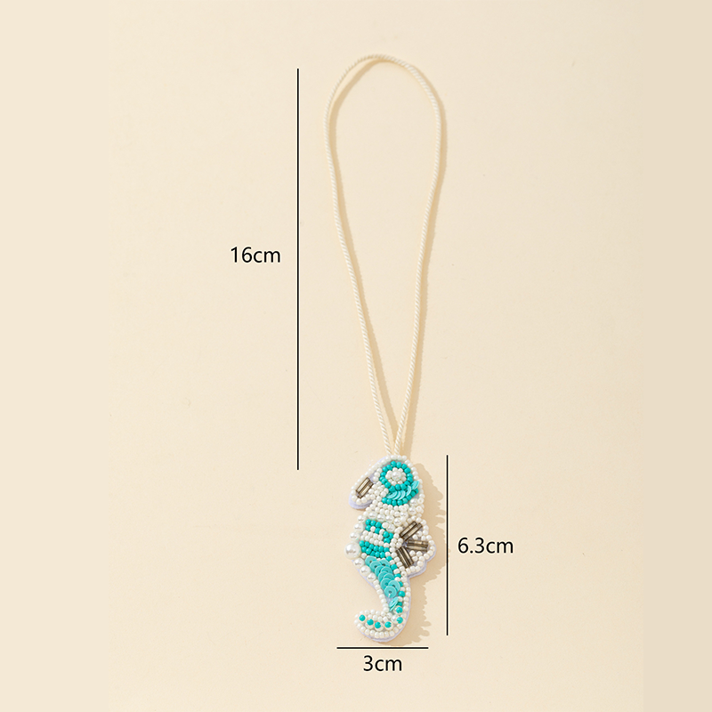 Luxurious Series Vacation Animal Oceanic Style Beads Women's Bag Charms
