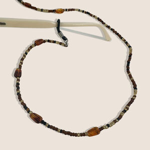 Simple Series Retro Beads Acrylic Unisex Sunglasses Chains h5 Picture4
