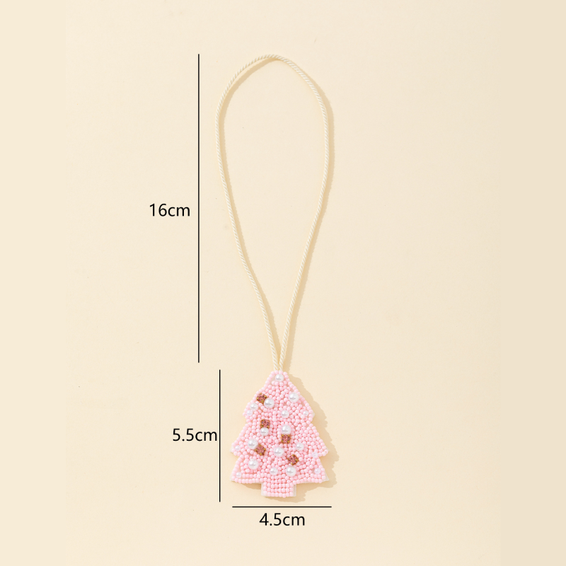 Luxurious Series Daily Christmas Beads Fabric Bag Charms 