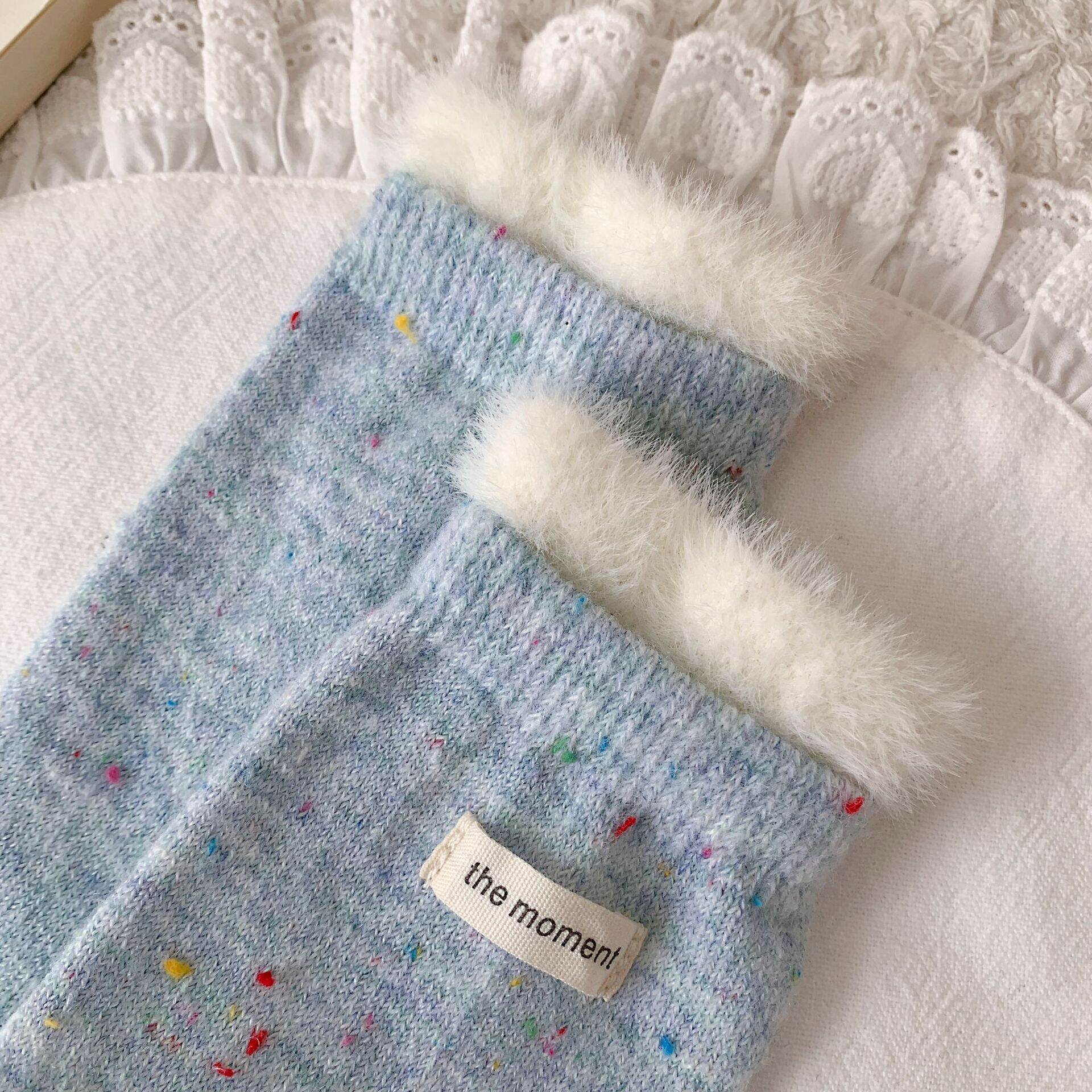 High Bounce Basic Unifarbene Wadenhohe Socken Bild3