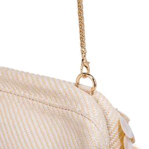 Evening Style Woven Solid Color Oceanic Style Woven Shell Sea Shells Women's Pillow Bag h5 Picture7