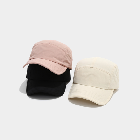 Simple Series Daily Solid Color Quick-dry Fabric Women's Baseball Cap