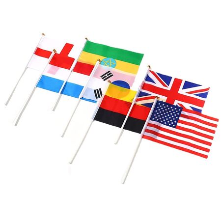 Simple Series Mixed Color National Flags