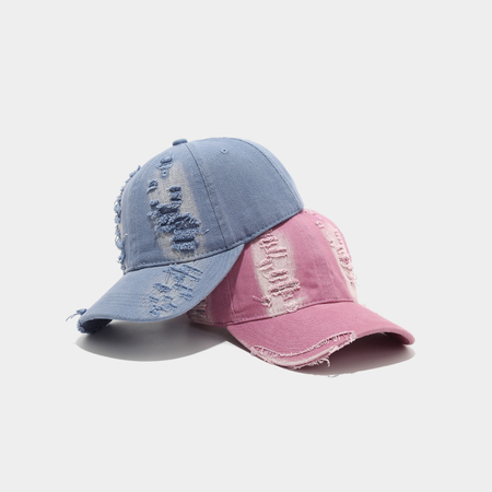 Simple Series Retro Gradient Color Cotton Baseball Cap 2