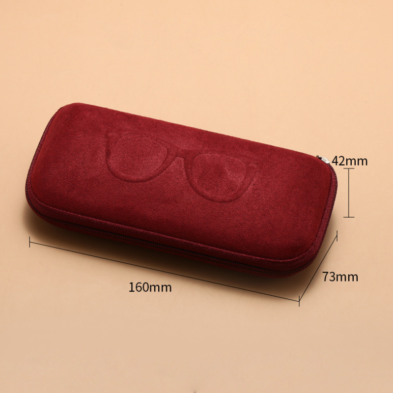 Simple Series Daily Solid Color Eva Sunglasses Storage Box