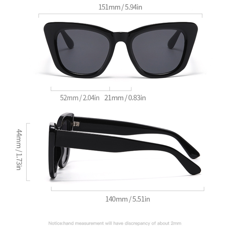 Simple Series Retro Leopard Print Mixed Color Gradient Color Unisex Sunglasses h5 Picture2