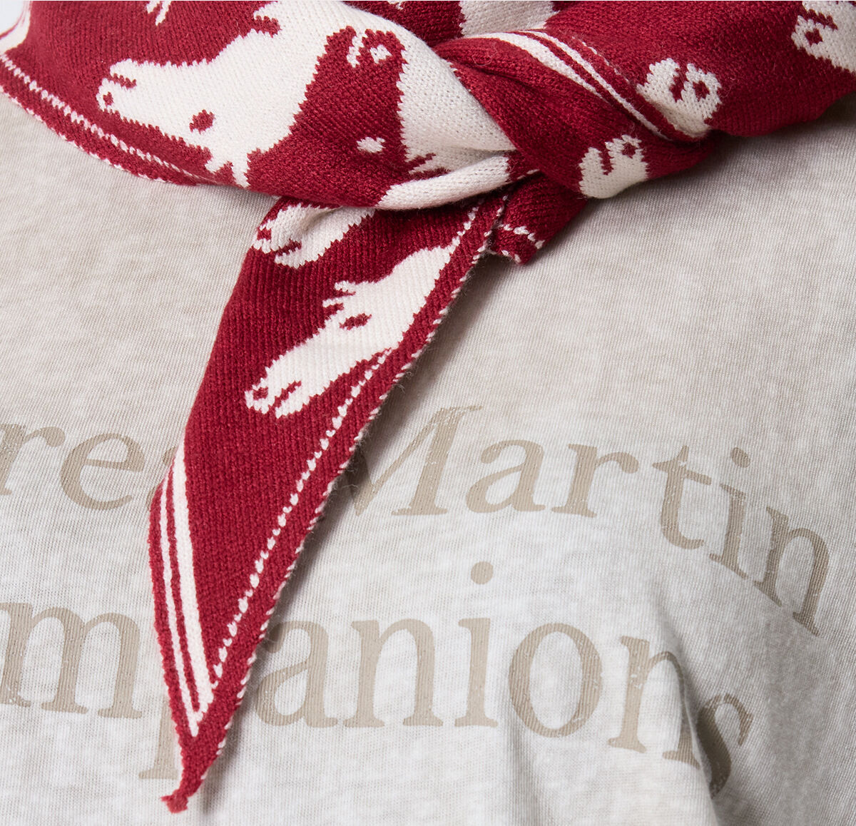 Simple Series Daily pony Mixed Color Wool Women's Winter Scarves h5 Picture2