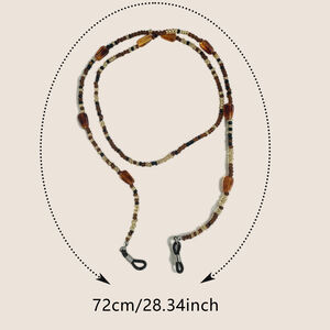 Simple Series Retro Beads Acrylic Unisex Sunglasses Chains h5