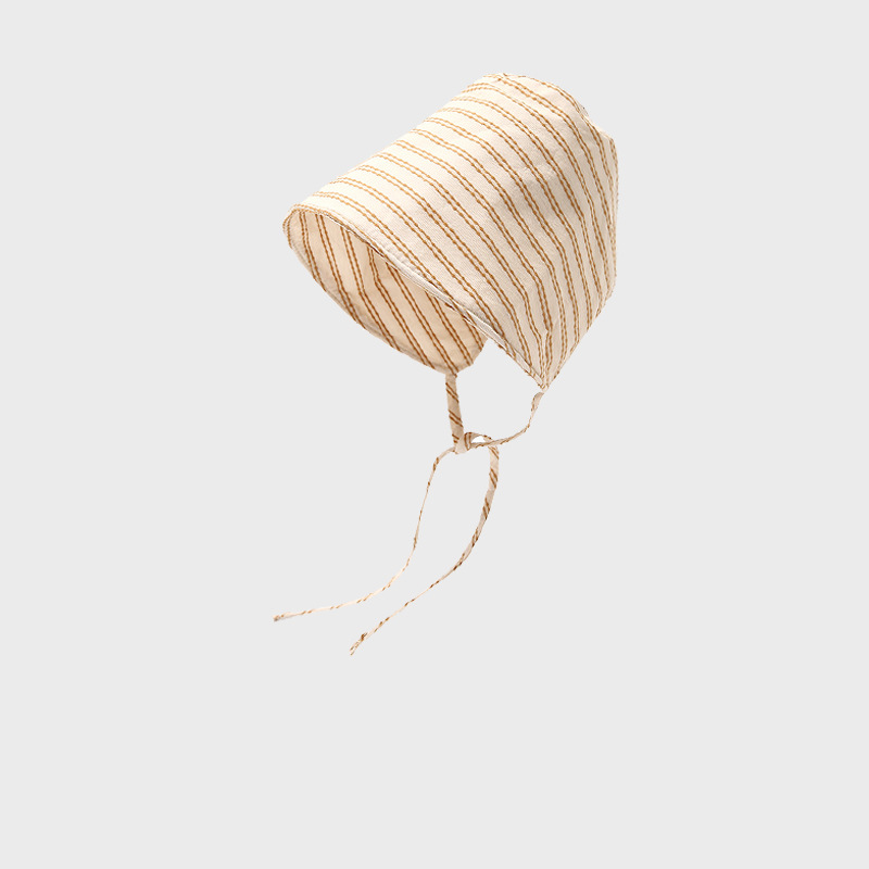 Cappello da sole da donna Simple Series Daily Stripe in cotone 2