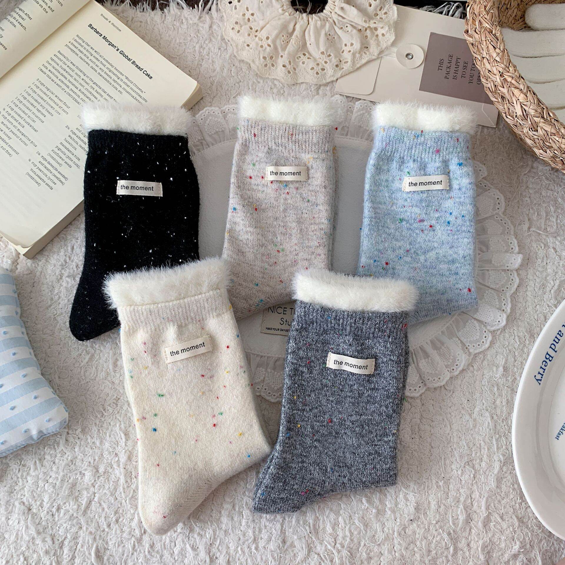 High Bounce Basic Unifarbene Wadenhohe Socken h5 Bild2