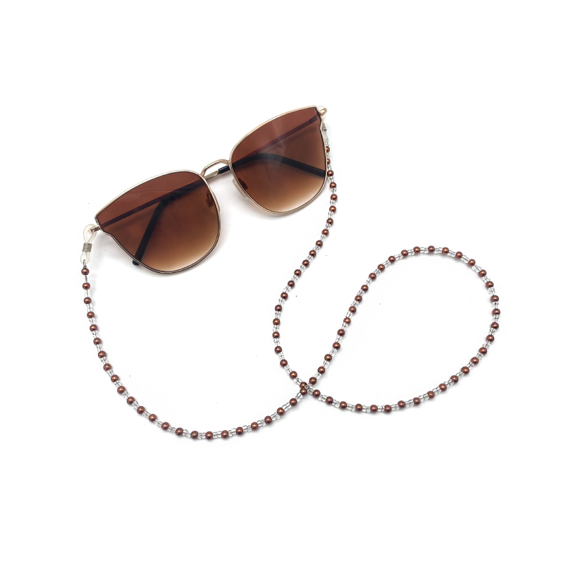 Simple Series Daily Beads Mixed Color  Sunglasses Chains
