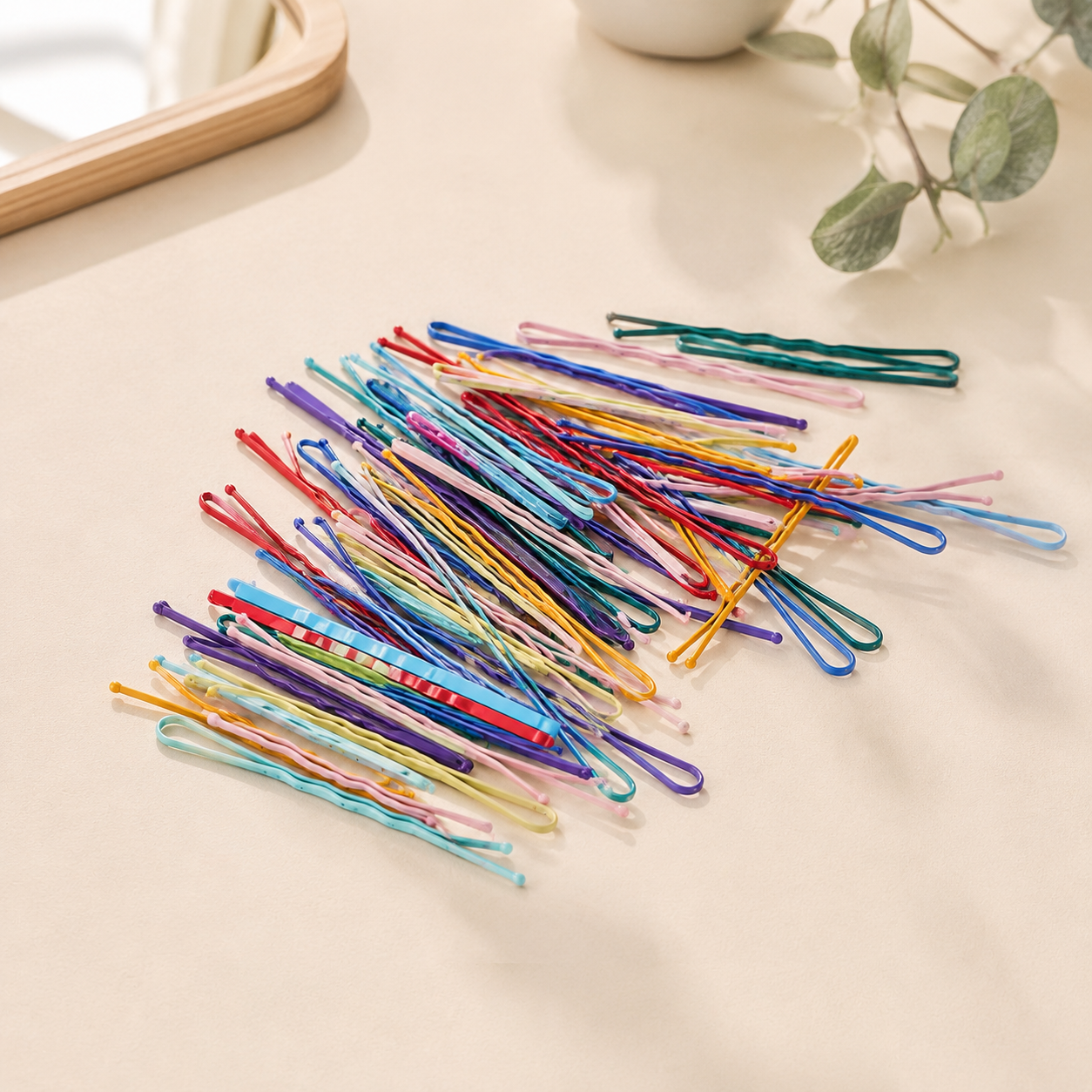 Simple Series Daily Solid Color Metal Hair Clips