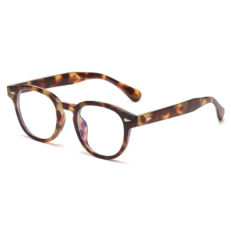Simple Series Daily Solid Color Leopard Print Mixed Color Gradient Color Optical Glasses 2