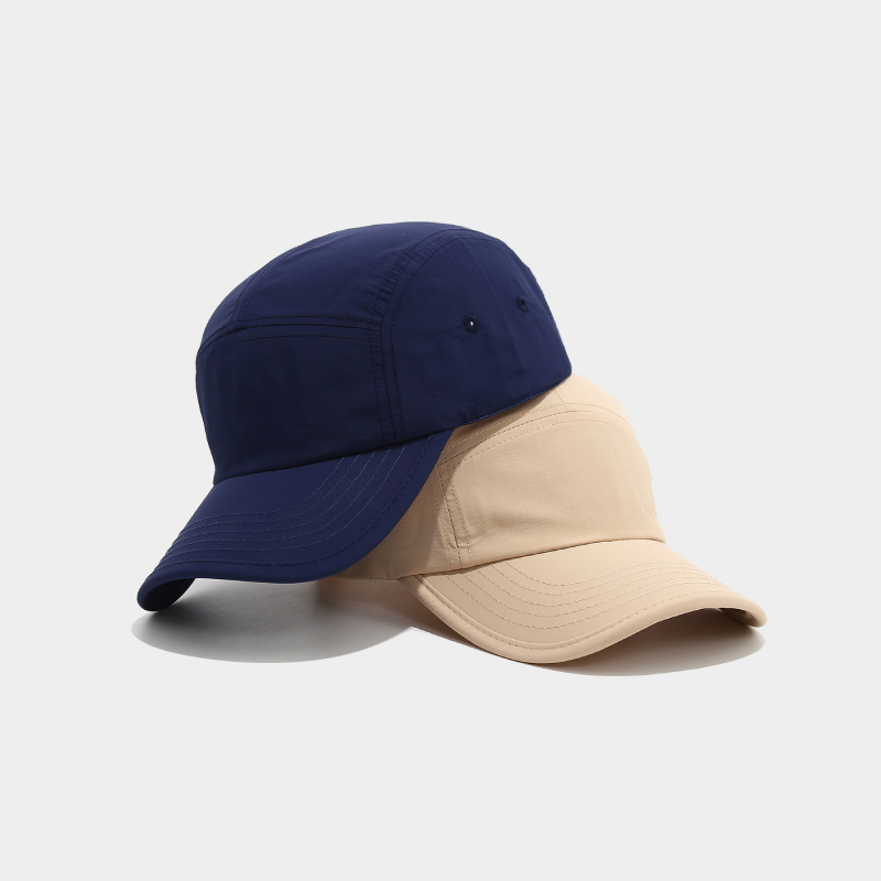 Simple Series Daily Solid Color Quick-dry Fabric Women's Baseball Cap h5 Picture3