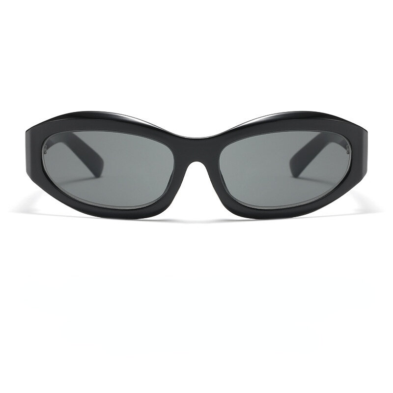 Simple Series Retro Solid Color Gradient Color Women's Sunglasses
