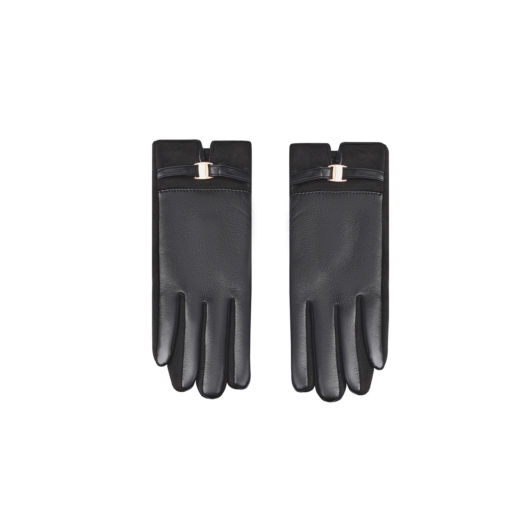 1 Pair Simple Elegant Solid Color PU Women's Gloves h5Picture2