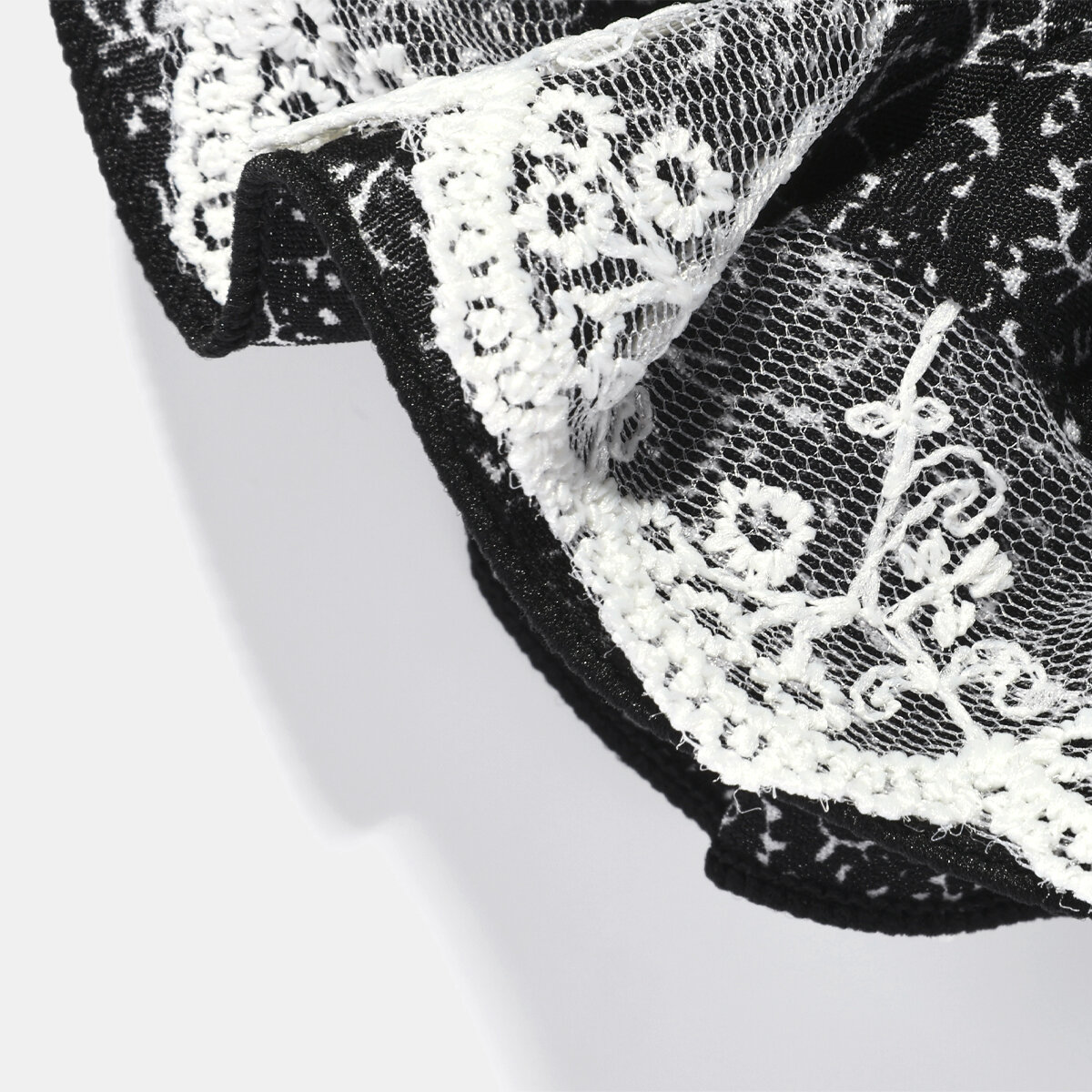 Luxurious Series Daily Irregular Shape Polyester Women's Scrunchies h5 Picture4