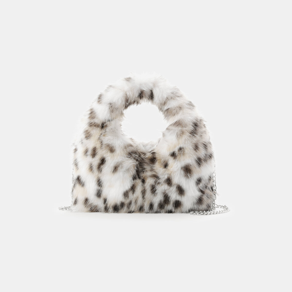 1 Piece Luxurious  Casual Leopard Print  Furry Women's Handbags