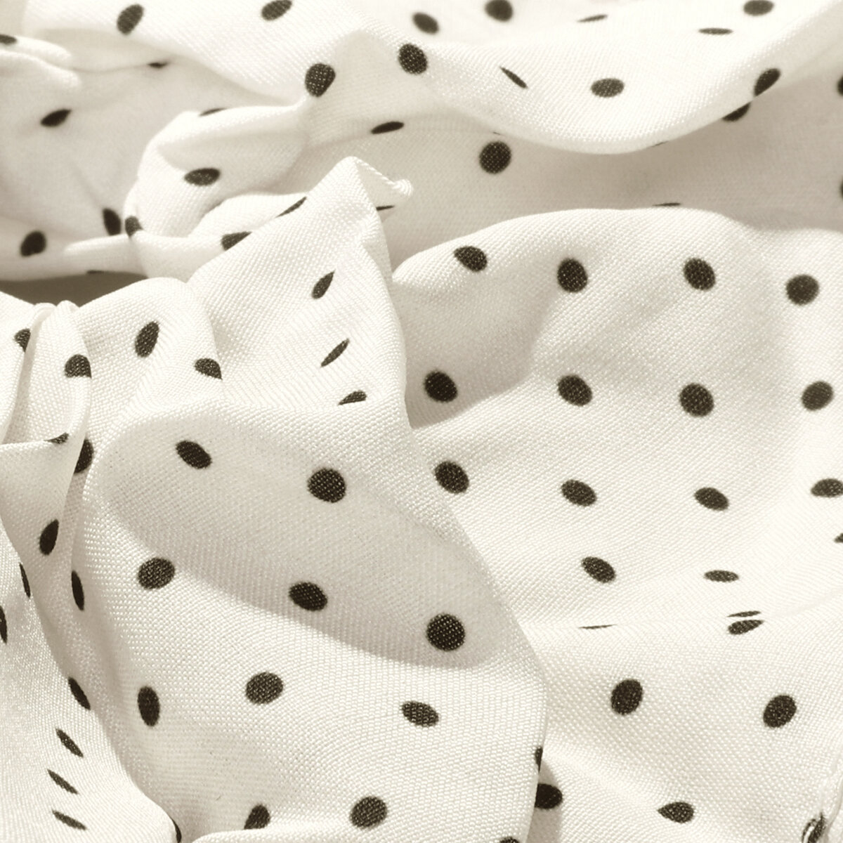 Simple Series Günlük Puantiyeli Polyester Kadın Saç Tokaları Resim4