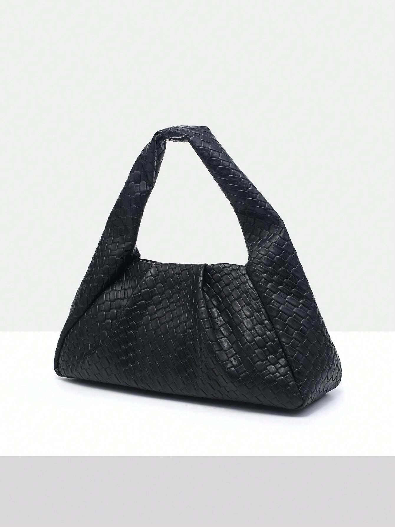 Simple Series Casual Woven Pu Women's Handbags h5 Picture2