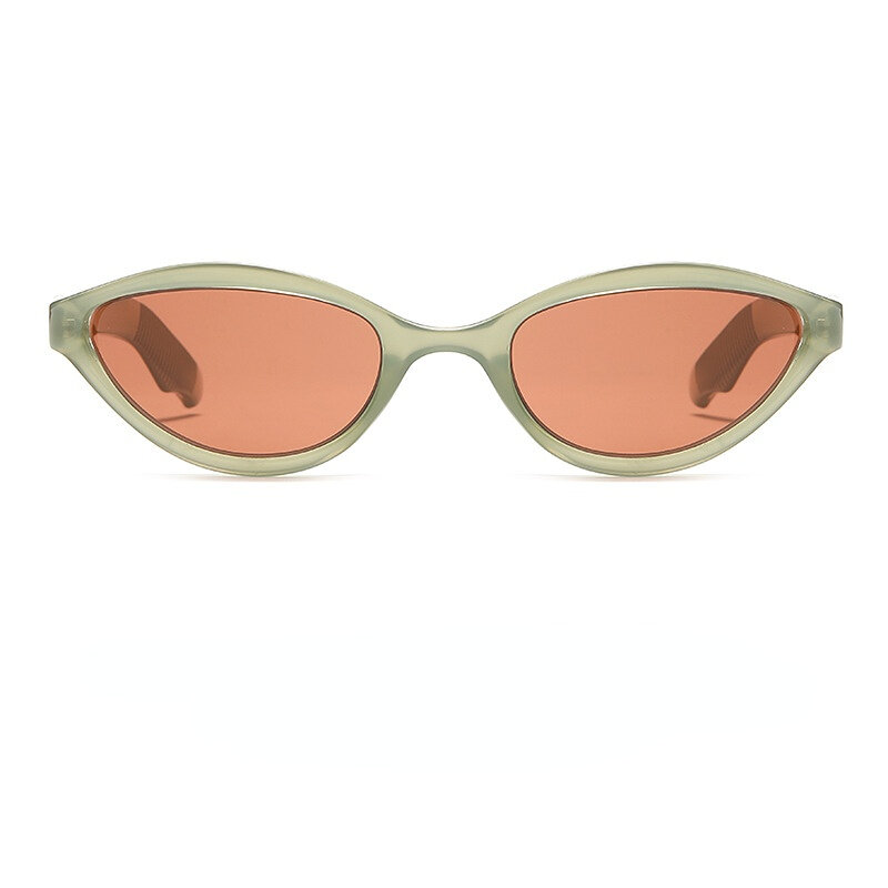 Gafas de sol para mujer de la serie Simple, estilo casual, con degradado de color y colores mixtos.