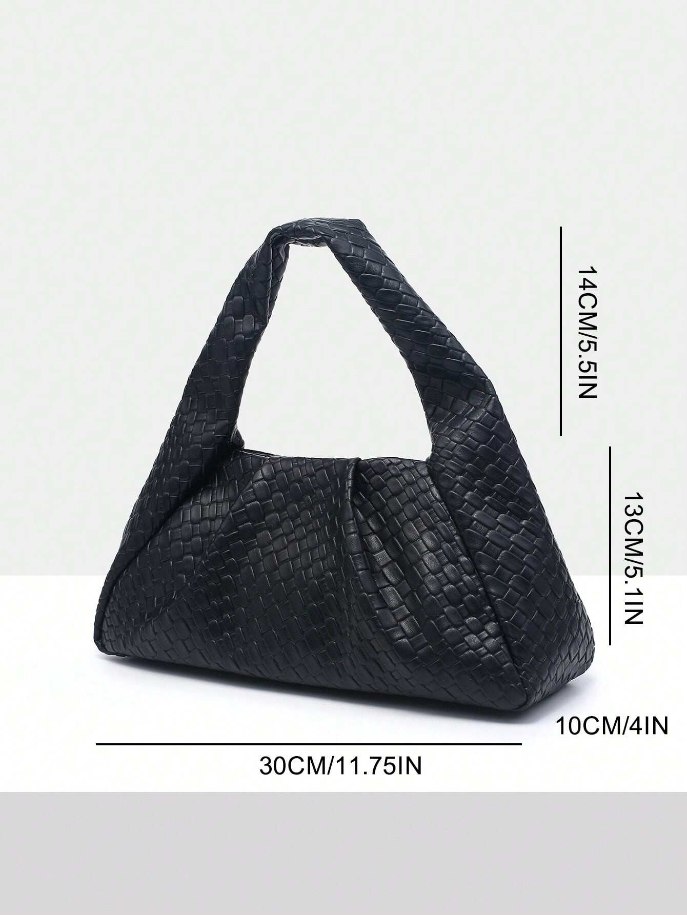 Simple Series Casual Woven Pu Women's Handbags h5 Picture5