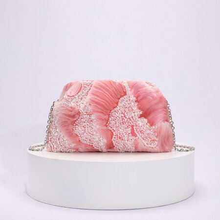 Luxurious Series Elegant Flower Sequin Beads Women's Clutches (flower patterns are cut randomly)