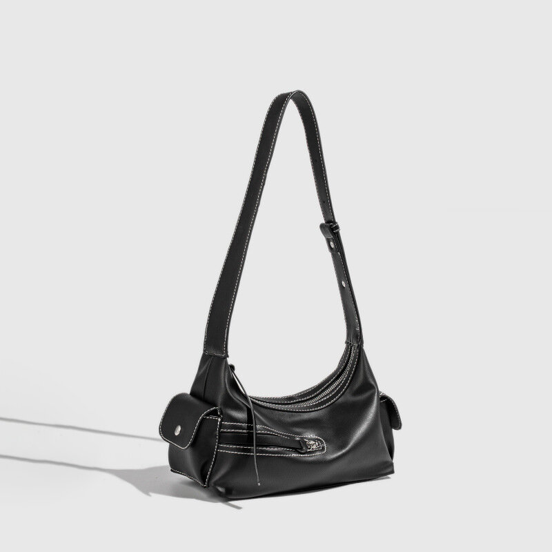 1 Piece Simple Punk Style Rivet PU Women's Crossbody Bags h5