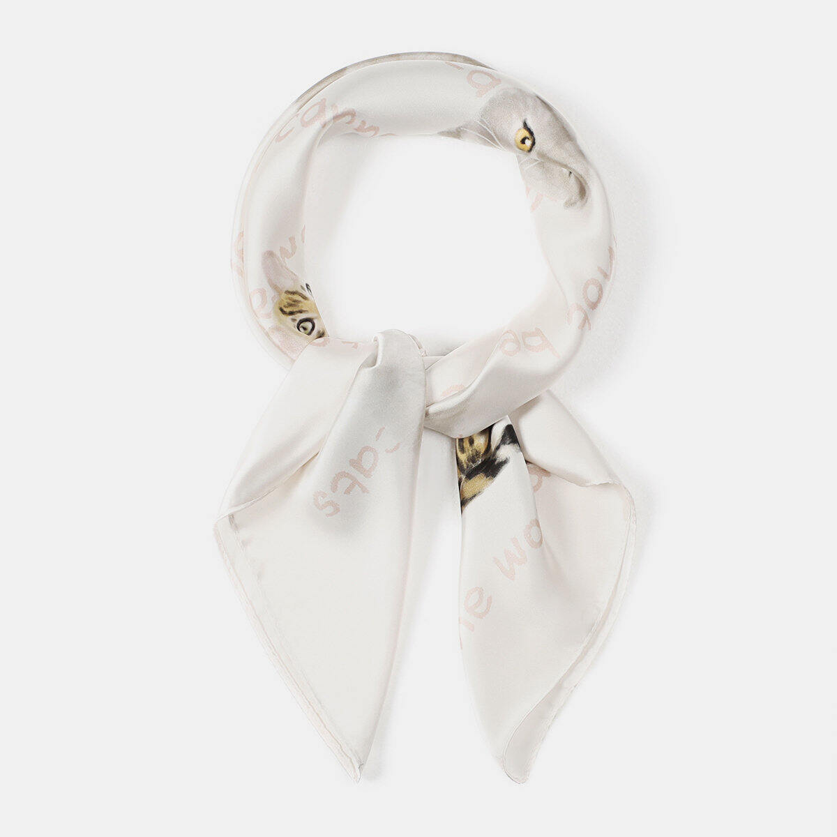 Romantic Series Cute Kitten Polyester Women's Summer Scarves h5 Picture3