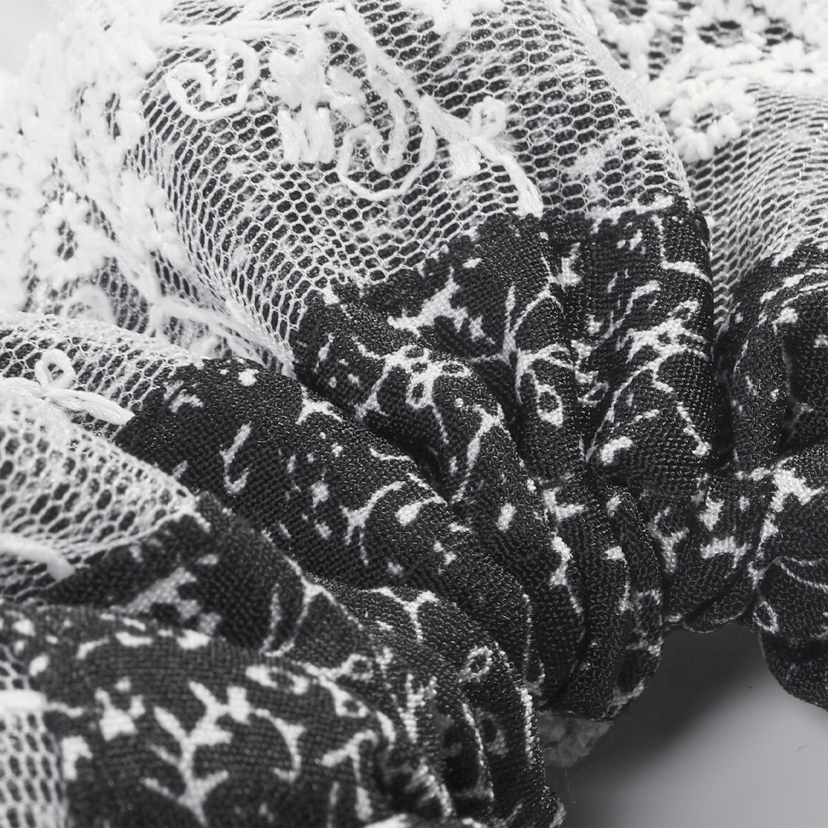 Luxurious Series Daily Irregular Shape Polyester Women's Scrunchies Picture3