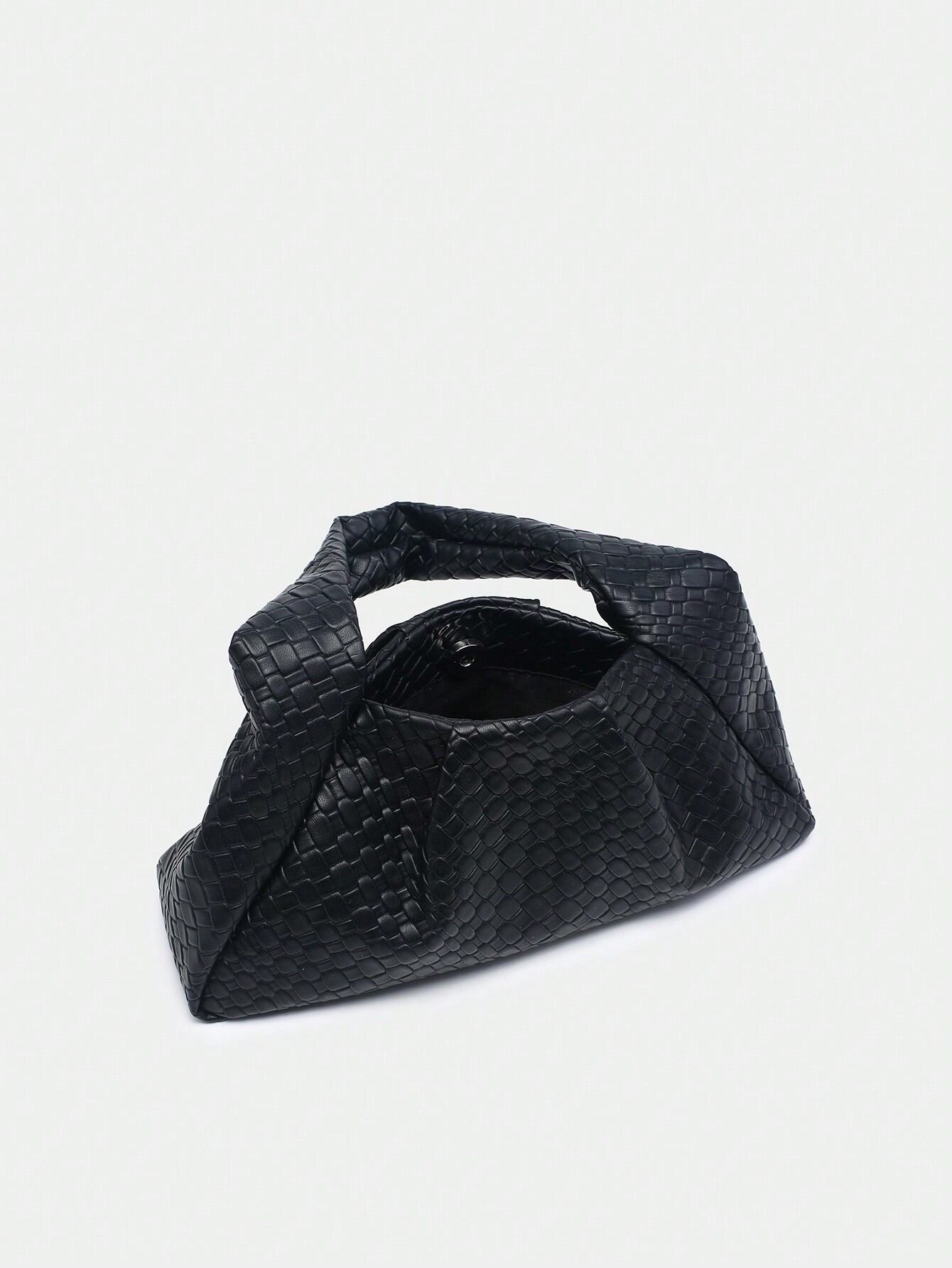 Simple Series Casual Woven Pu Women's Handbags Picture4