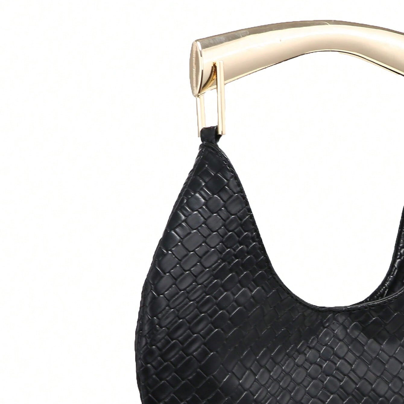 Simple Series Retro Woven Pu Women's Handbags h5Picture3