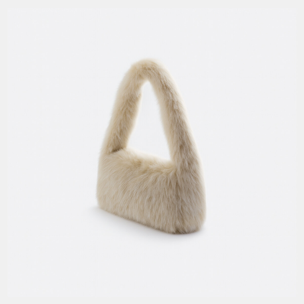 Sac à bandoulière femme 1 pièce, motif cœur mignon et duveteux h5 Image3