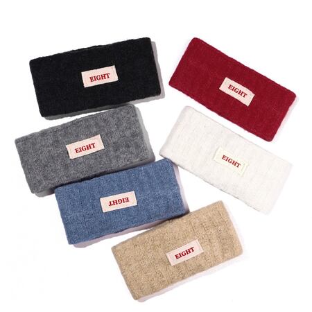 1 Piece Simple Casual Letter Plaid Wool Women's Hair Bands